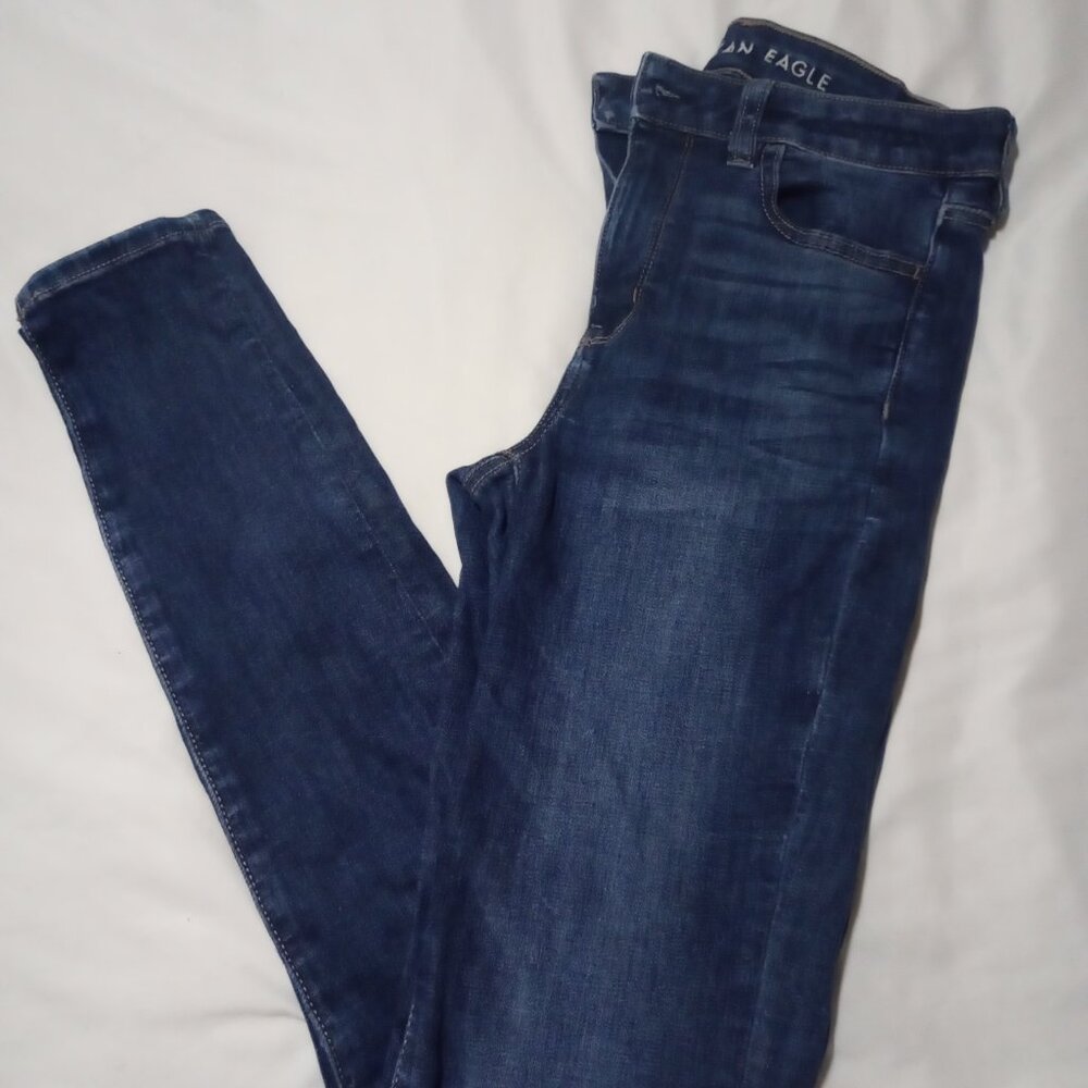 AE Super Hi Rise Jegging Jeans 4 x-long